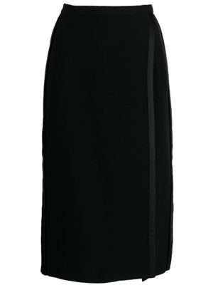 Dice Kayek jupe à taille haute - Noir