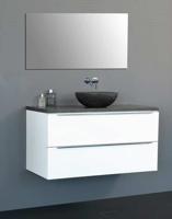 Badkamermeubelset Sanilux Senza Dynasty 100x47x50 cm Hoogglans Wit