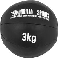 Gorilla Sports Medicijnbal - Medicine Ball - Kunstleer - 3 kg - thumbnail