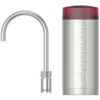 Quooker Nordic Round Kokendwaterkraan Single Tap Set - Kokend Water - RVS - Inclusief COMBI+ Reservoir