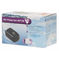 VT Luchtpomp AP-10 Set - Incl. Luchtsteen & Slang - Hoge Luchtopbrengst voor Vijverbeluchting
