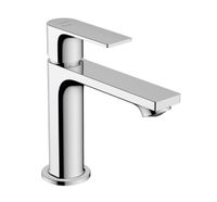 Hansgrohe Rebris E wastafelkraan 110 waterbesparend met CoolStart en synthetische afvoer chroom - thumbnail