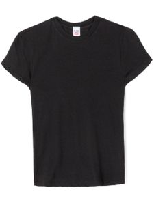 RE/DONE t-shirt Hanes à effet de transparence - Noir