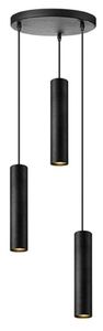 LABEL51 Hanglamp 'Ferroli' 3-lamps, kleur Zwart