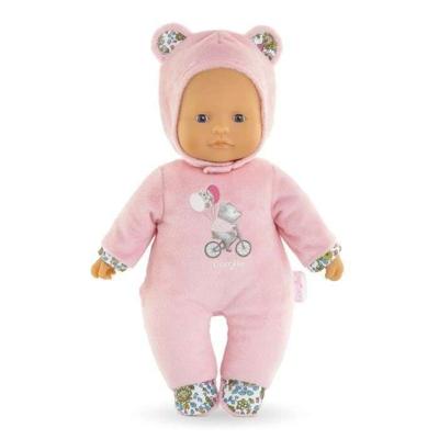 Pti' Hart Roze Beer Pop - COROLLE - 30cm - Roze - Vanaf 9 maanden