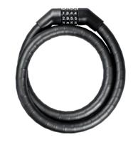 Trelock pk pantserkabelslot code 360/100/19mm zwart