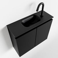 Toiletmeubel Mondiaz Ture | 60 cm | Meubelkleur Urban | Eden wastafel Urban Midden | 1 kraangat