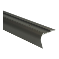 Küberit - Trapneusprofiel 707 A brons zonder inleg - 250 cm