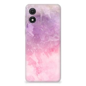 Hoesje maken Motorola Moto E13 Pink Purple Paint