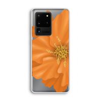Orange Ellila flower: Samsung Galaxy S20 Ultra Transparant Hoesje