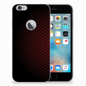 Apple iPhone 6 Plus | 6s Plus TPU bumper Geruit Rood