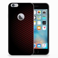 Apple iPhone 6 Plus | 6s Plus TPU bumper Geruit Rood