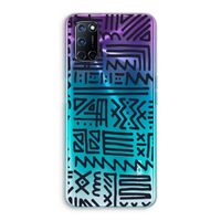 Marrakech print: Oppo A72 Transparant Hoesje