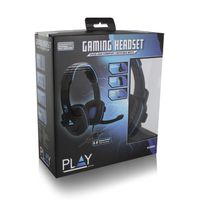 Ewent PL3320 hoofdtelefoon/headset Bedraad Hoofdband Gamen Zwart - thumbnail