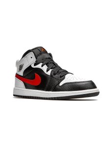 Jordan Kids baskets Jordan 1 Mid - Noir