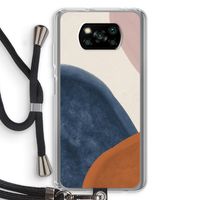 Geo #1: Xiaomi Poco X3 NFC Transparant Hoesje met koord