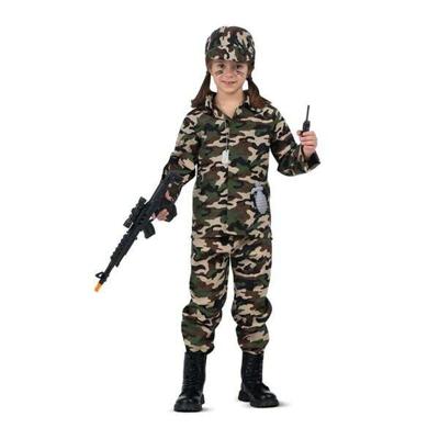 Kostuums voor Kinderen My Other Me Camouflage Groen Maat 5-7 Jaar