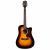 Guild Westerly Collection D-140CE Sunburst elektrisch-akoestische westerngitaar met gigbag