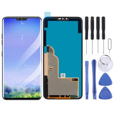 LCD-scherm en digitizer volledige assemblage voor LG V40 ThinQ (zwart)
