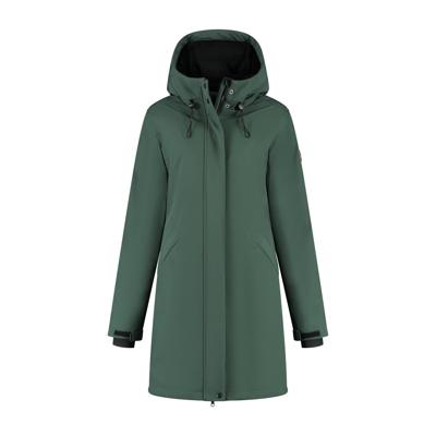 Travelin&apos; - Softshell - dark Groen - Maat