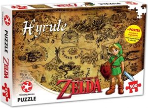 The Legend of Zelda Puzzle - Hyrule Map (500 pieces)