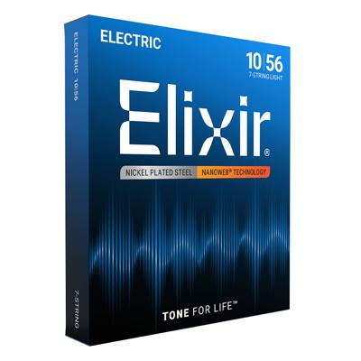 Elixir 12057 Nanoweb Snaren voor 7-Snarige Elektrische Gitaar (10-56)