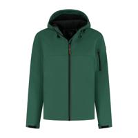 Travelin&apos; Men - softshell jacket - Dark Groen - Maat L
