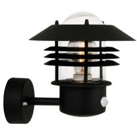 Nordlux Klassieke wandlampVejers zwart met sensor - 25101003