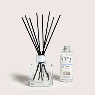 Maison Berger Paris parfumverspreider cube cotton caress 100 ml