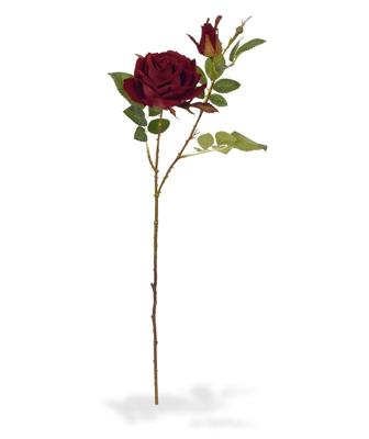 Kunst Rozentak Velvet 60 cm burgundy
