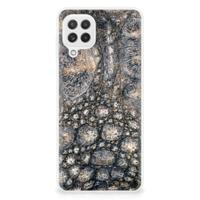 Samsung Galaxy A22 4G | M22 | TPU Hoesje | Krokodillenprint