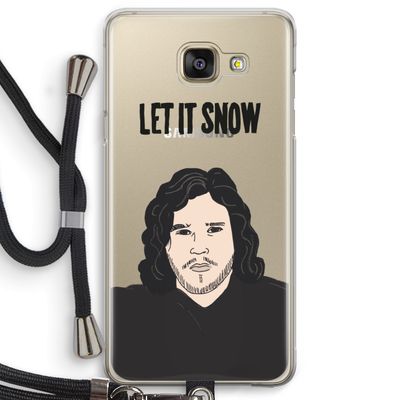 Let It Snow: Samsung Galaxy A5 (2016) Transparant Hoesje met koord