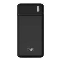 Powerbank T'NB PBU10000 Zwart 10000 mAh