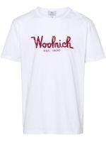 Woolrich t-shirt en coton à logo brodé - Blanc - thumbnail