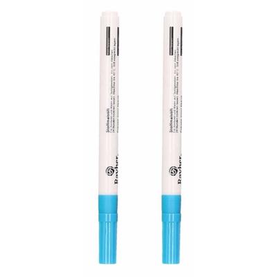 Rayher Textielstift - blauw - fijne punt - 2x stuks - textiel kleding stiften Rayher Textielstift - blauw - fijne punt - 2x stuks - textiel kleding stiften