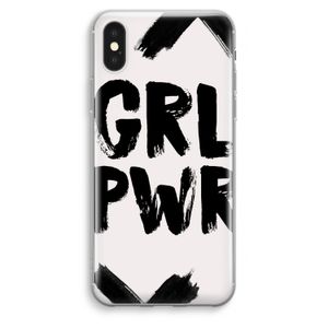 Girl Power #2: iPhone XS Max Transparant Hoesje