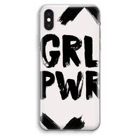 Girl Power #2: iPhone XS Max Transparant Hoesje
