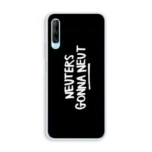 Neuters (zwart): Huawei P Smart Pro Transparant Hoesje