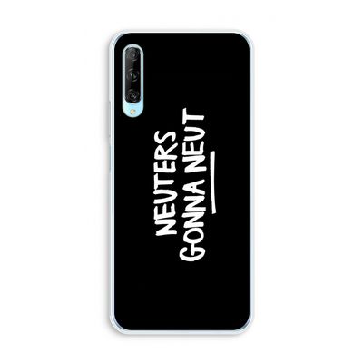 Neuters (zwart): Huawei P Smart Pro Transparant Hoesje