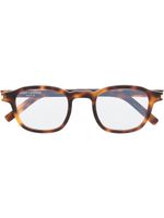 Saint Laurent Eyewear lunettes de vue à monture carrée - Marron