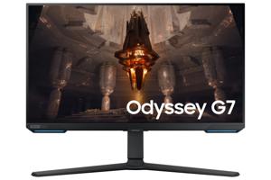 Samsung Odyssey G7 S28BG700EP LED-monitor Energielabel F (A - G) 71.1 cm (28 inch) 3840 x 2160 Pixel 16:9 1 ms HDMI, DisplayPort, USB-A 3.2 Gen 1, USB-B, RJ45,