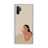 Fresh coffee: Samsung Galaxy Note 10 Plus Transparant Hoesje