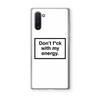My energy: Samsung Galaxy Note 10 Transparant Hoesje My energy: Samsung Galaxy Note 10 Transparant Hoesje