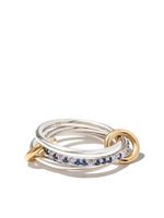 Spinelli Kilcollin bague Sonny en or blanc et jaune 18ct ornée de saphirs - Argent Spinelli Kilcollin bague Sonny en or blanc et jaune 18ct ornée de saphirs - Argent