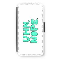 UHM, NOPE.: iPhone 8 Flip Hoesje