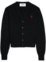 AMI Paris Ami de Coeur cardigan - Noir