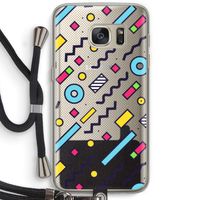 8-bit N°8: Samsung Galaxy S7 Transparant Hoesje met koord