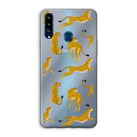 Luipaard: Samsung Galaxy A20s Transparant Hoesje Luipaard: Samsung Galaxy A20s Transparant Hoesje