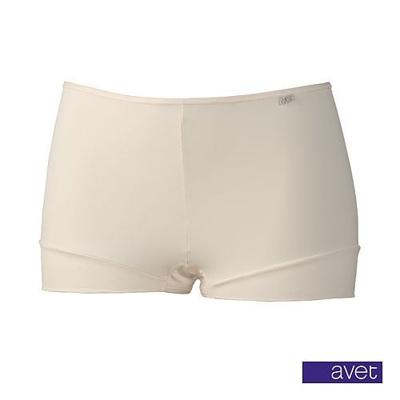 3844 dames boxershort microfiber - Dames polyamide hoge onderbroek - Badstof kruisje - ondergoed
