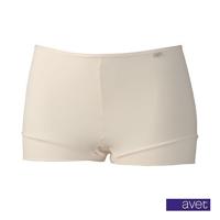 3844 dames boxershort microfiber - Dames polyamide hoge onderbroek - Badstof kruisje - ondergoed